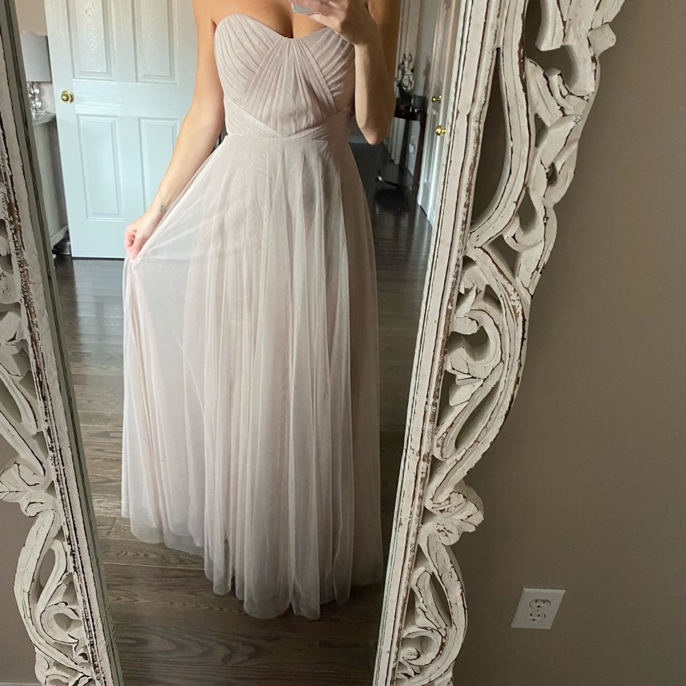 Princess style dress with tulle